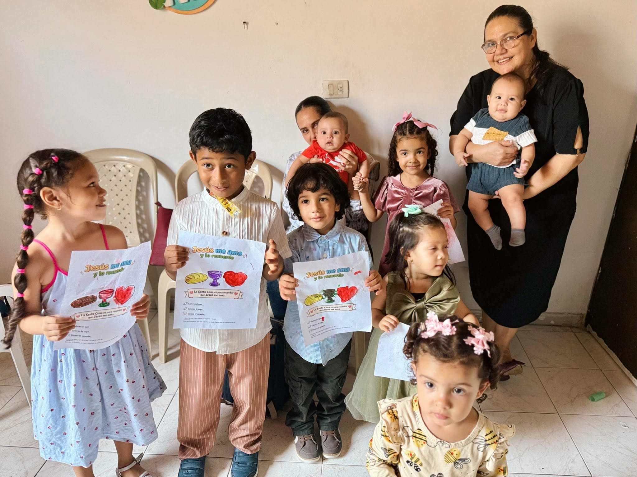 Niños de la congregación